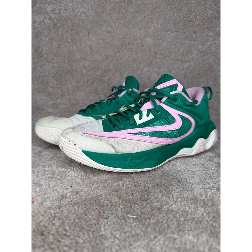 Nike Giannis Immortality Basketball Shoes Mens 12 Green Pink Good Renew Foam